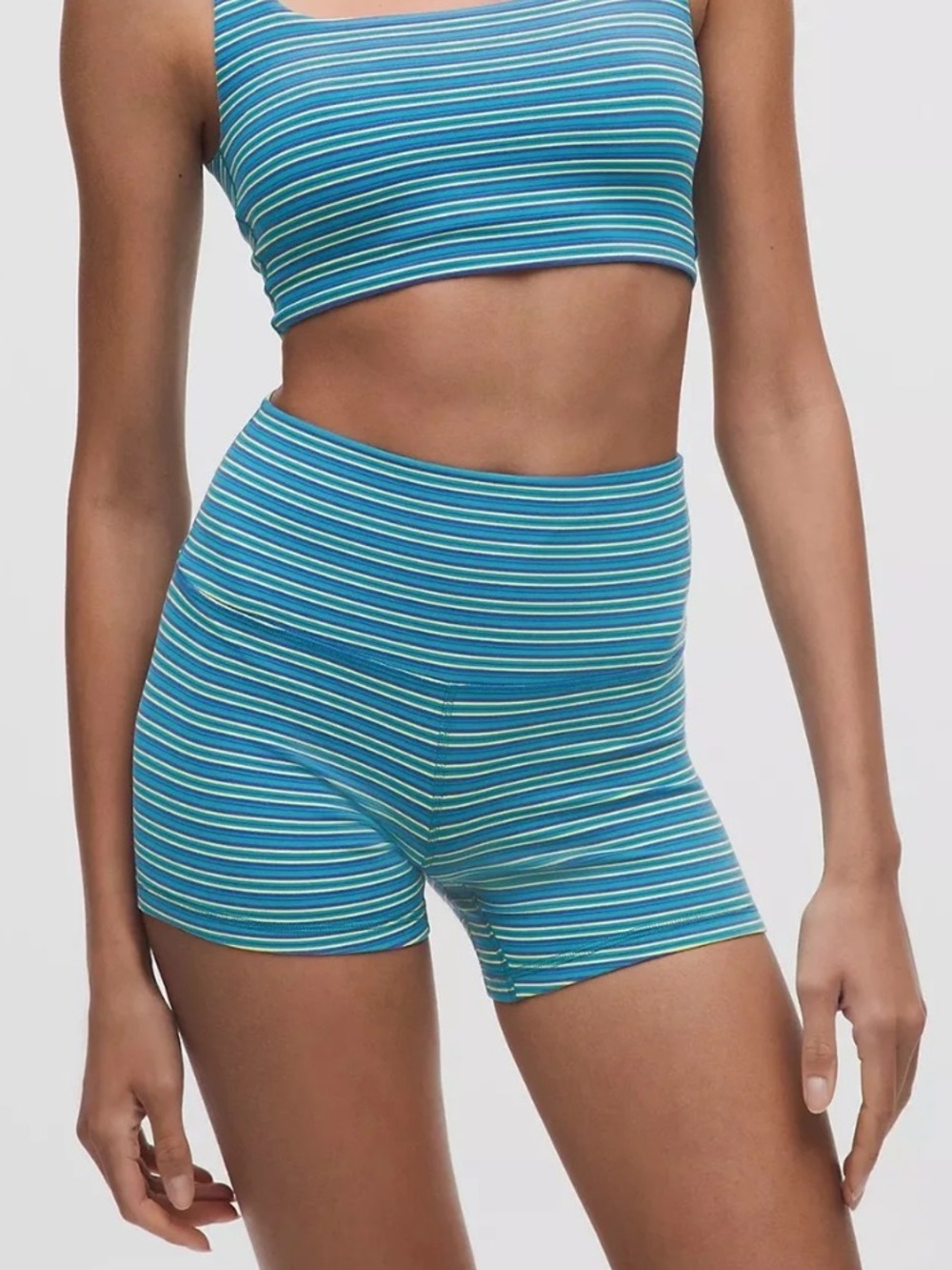 IN SEARCH OF: Lululemon stripe bike shorts - Picture 3 of 3